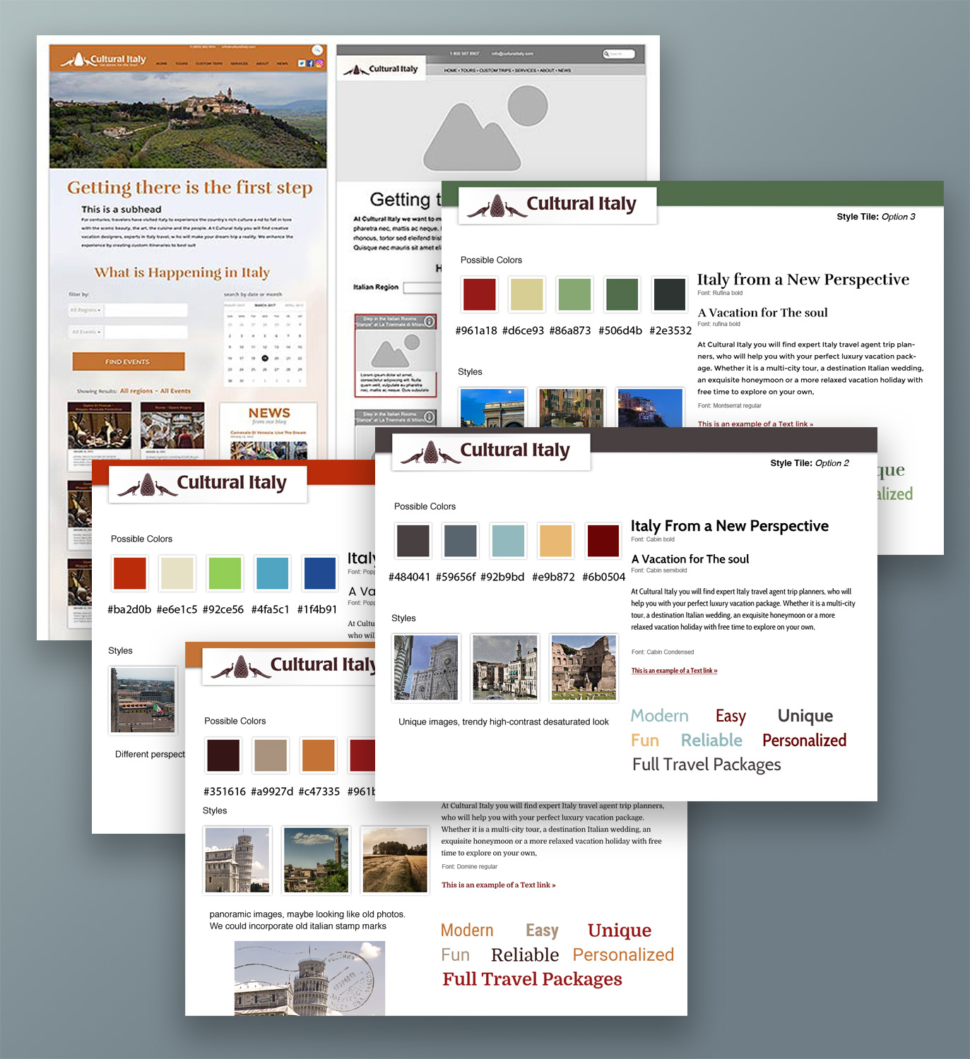 step 5:Visual Design